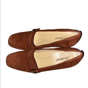 Trotters Brown Suede Shoes Size 8 M